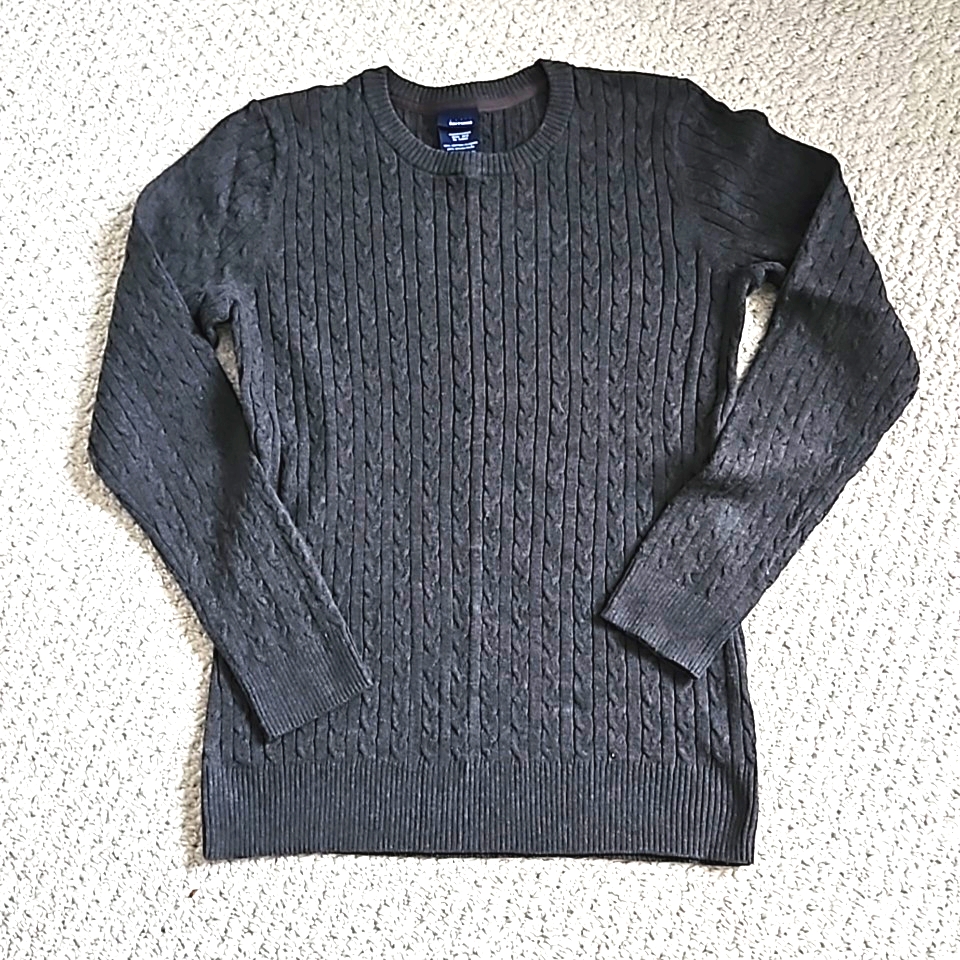 Cotton-Blend Crewneck Women's Sweater